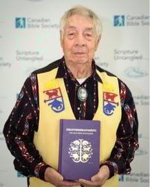 Harvey Satewas Gabriel, Bible en mohawk